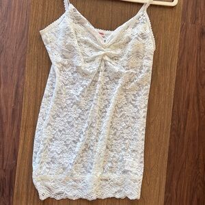 BONGO Y2K White Lace Chemise